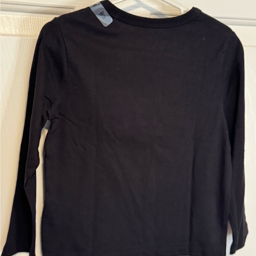 The Children's Place Black Cousin Crew Long Sleeve Tee - Picture 7 of 7